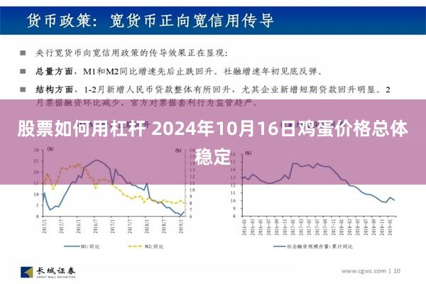 股票如何用杠杆 2024年10月16日鸡蛋价格总体稳定