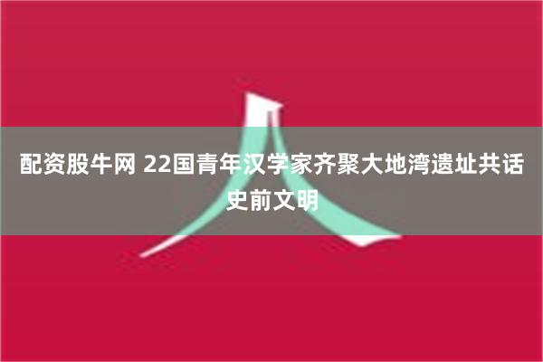 配资股牛网 22国青年汉学家齐聚大地湾遗址　共话史前文明