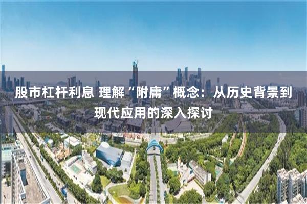 股市杠杆利息 理解“附庸”概念：从历史背景到现代应用的深入探讨